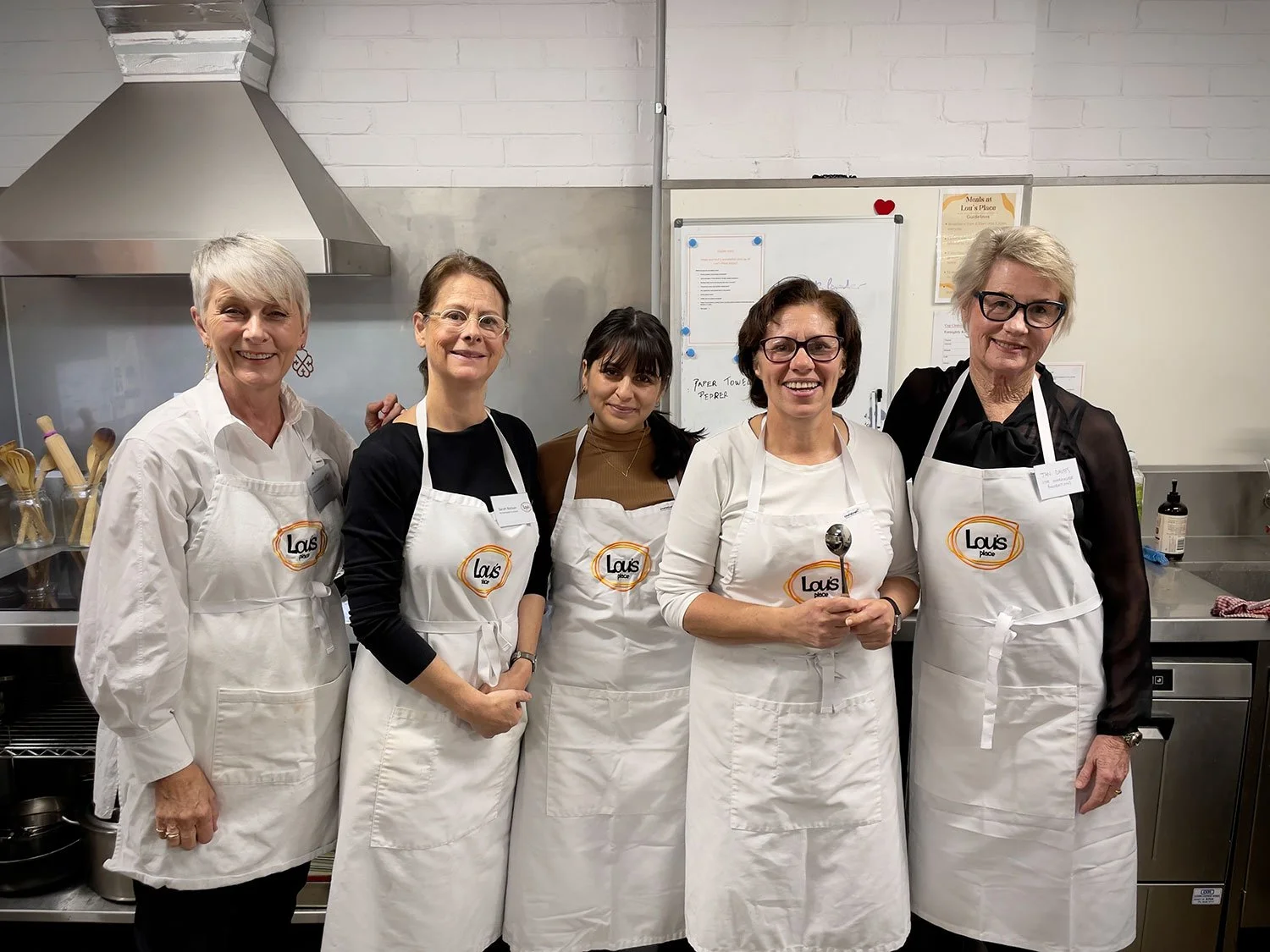 Jennie Forsyth, Sarah Nelson, Nuria Zamora, Maryanne Galea, Jan Davies